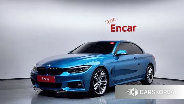 BMW 4 Series (F32) 2020 Синий из Кореи