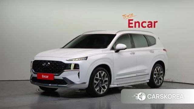 Hyundai The New Santa Fe 2021 Белый из Кореи