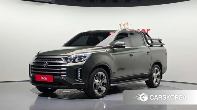 Ssangyong The New Rexton Sport 2022 Темно-зеленый из Кореи