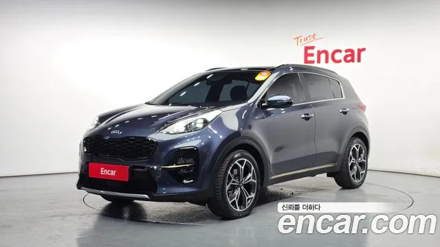 Kia Sportage The Bold 2018 Синий из Кореи