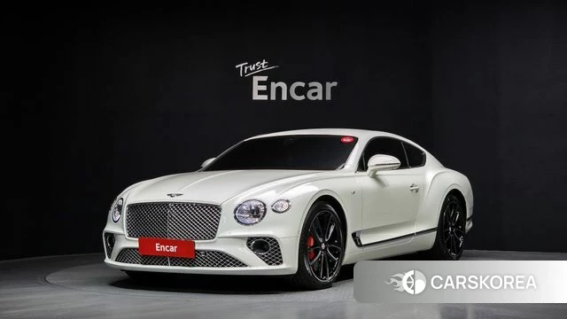 Bentley Continental GT 3rd Generation 2022 Белый из Кореи