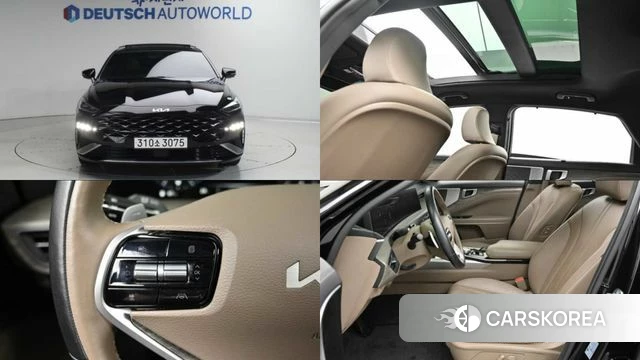 Kia K8 2022 Черный из Кореи