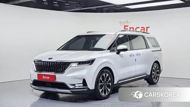 Kia Carnival 4th generation 2021 Белый из Кореи