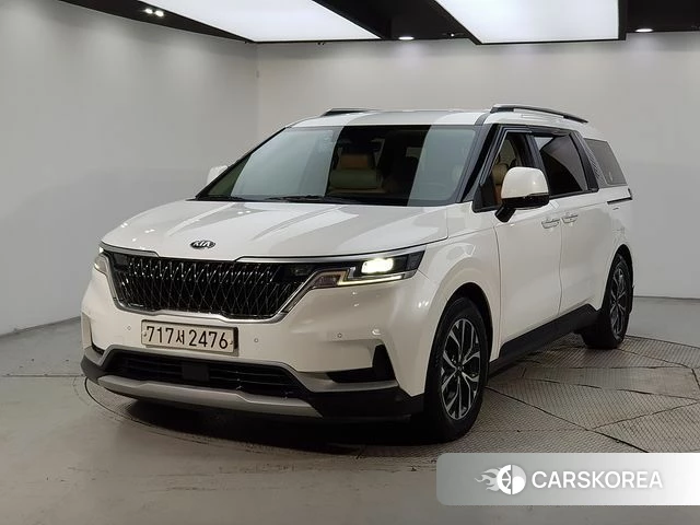Kia Carnival 4th generation 2021 Белый из Кореи