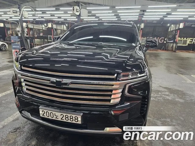 Chevrolet (GM Daewoo) Tahoe 2022 Черный из Кореи