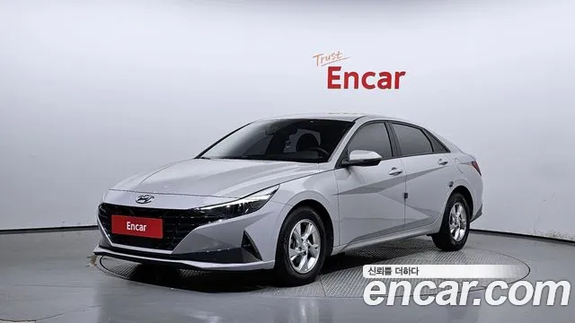 Hyundai Avante (CN7) 2021 Серый из Кореи