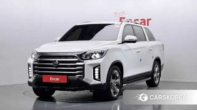 Ssangyong The New Rexton Sport 2023 Белый из Кореи