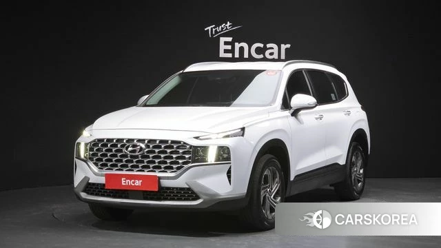 Hyundai The New Santa Fe 2021 Белый из Кореи