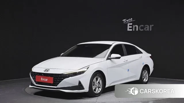 Hyundai Avante (CN7) 2020 Белый из Кореи