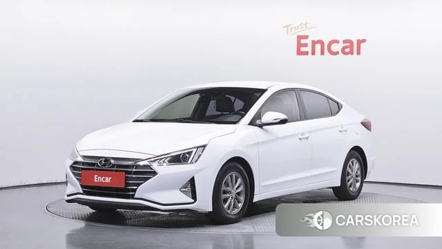 Hyundai The New Avante AD 2019 Белый из Кореи