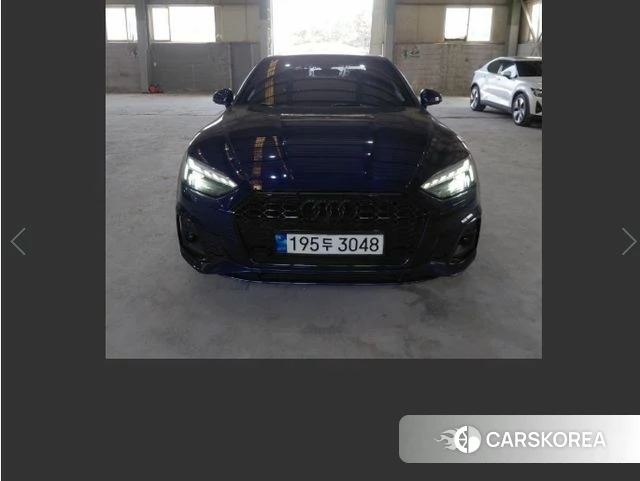 Audi A5 (F5) 2023 Синий из Кореи