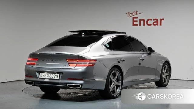 Genesis G80 (RG3) 2021 Серебристо-серый из Кореи