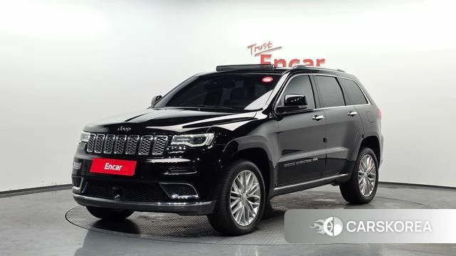 Jeep Grand Cherokee 2018 Черный из Кореи