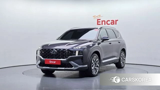 Hyundai The New Santa Fe 2020 Серый из Кореи
