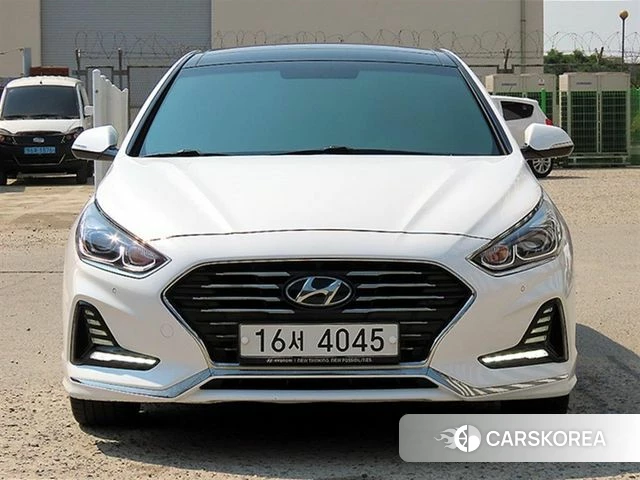 Hyundai Sonata New Rise 2018 Белый из Кореи