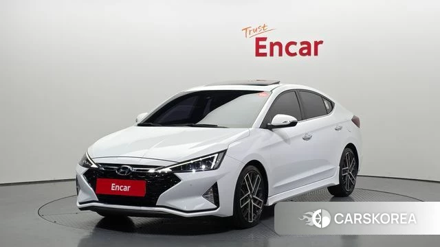 Hyundai The New Avante AD 2018 Белый из Кореи