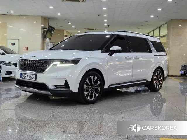 Kia Carnival 4th generation 2021 Белый из Кореи