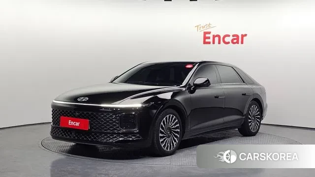 Hyundai Grandeur (GN7) 2023 Черный из Кореи