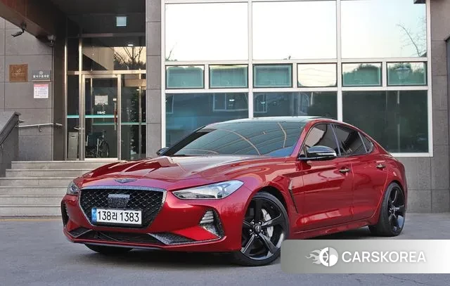 Genesis G70 2019 Красный из Кореи