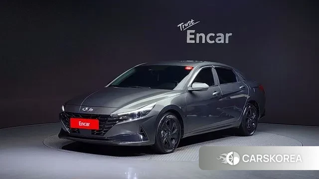 Hyundai Avante (CN7) 2022 Серый из Кореи