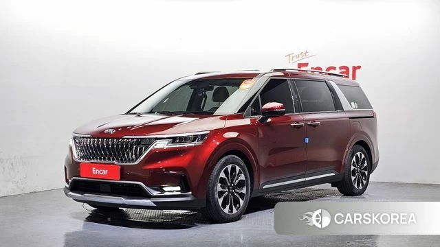 Kia Carnival 4th generation 2020 Красный из Кореи