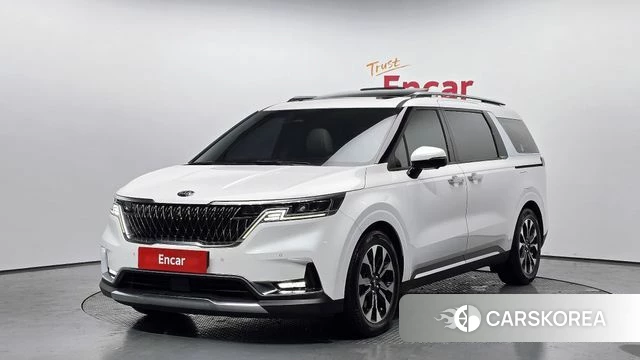 Kia Carnival 4th generation 2021 Белый из Кореи