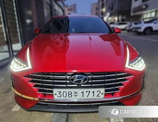 Hyundai Sonata Hybrid (DN8) 2020 Красный из Кореи