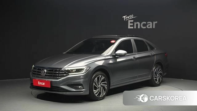 Volkswagen 7th Generation of Jetta 2021 Серый из Кореи