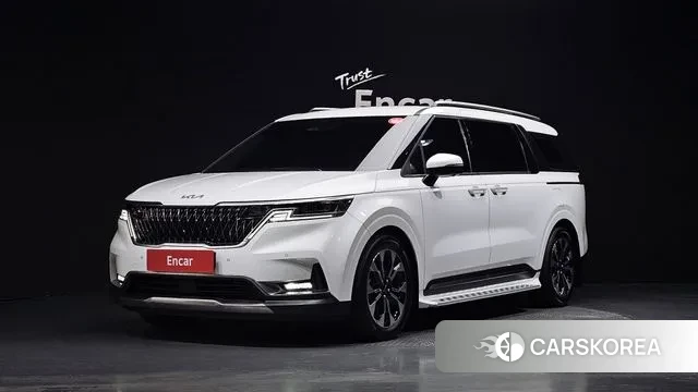 Kia Carnival 4th generation 2021 Белый из Кореи