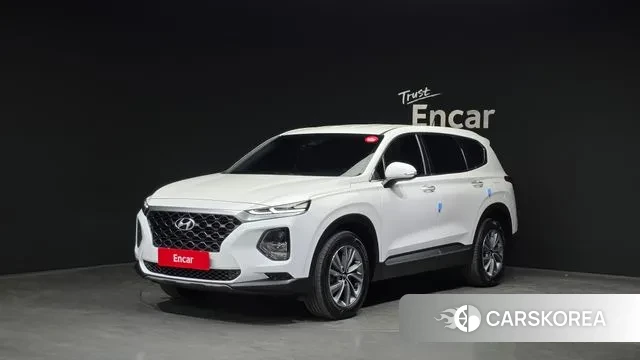 Hyundai Santa Fe TM 2019 Белый из Кореи
