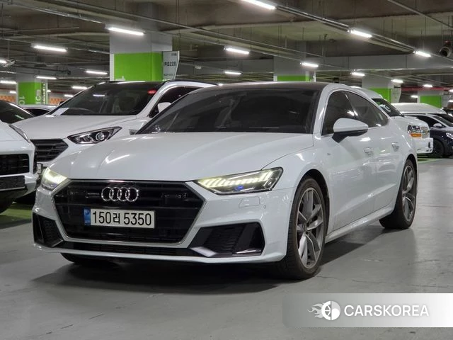 Audi A7 (4K) 2021 Белый из Кореи