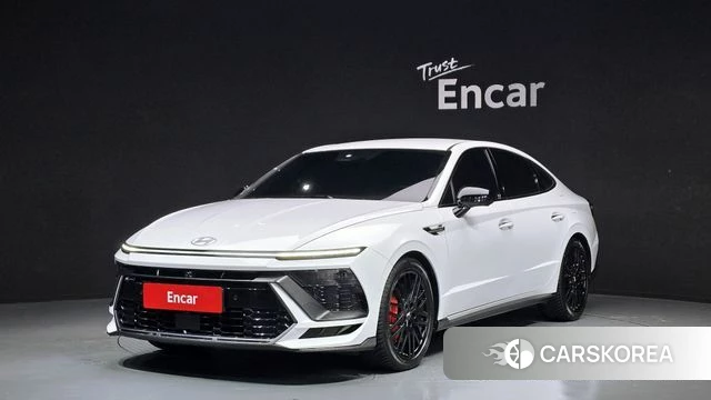 Hyundai Sonata D Edge (DN8) 2023 Белый из Кореи