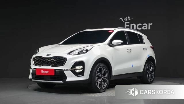 Kia Sportage The Bold 2018 Белый из Кореи