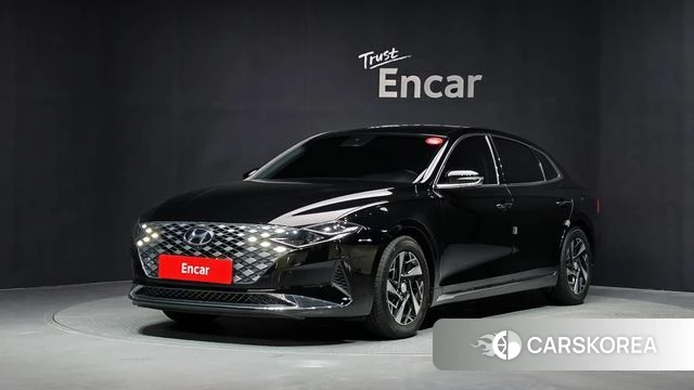 Hyundai The New Grandeur IG Hybrid 2022 Черный из Кореи