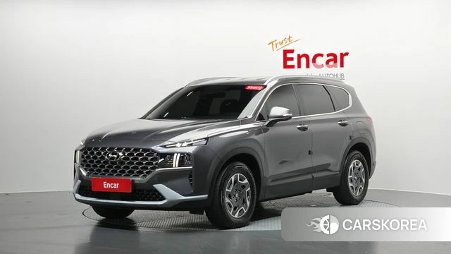 Hyundai The New Santa Fe 2022 Серый из Кореи