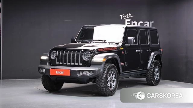 Jeep Wrangler (JL) 2021 Черный из Кореи