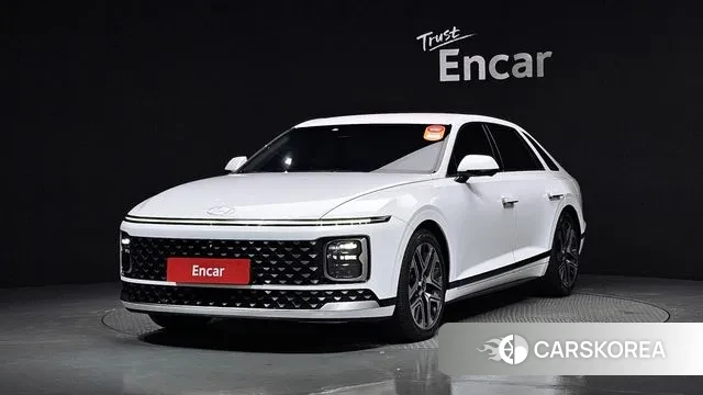 Hyundai Grandeur Hybrid (GN7) 2023 Белый из Кореи