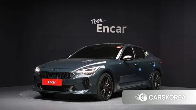 Kia Stinger Meister 2022 Синий нефрит из Кореи