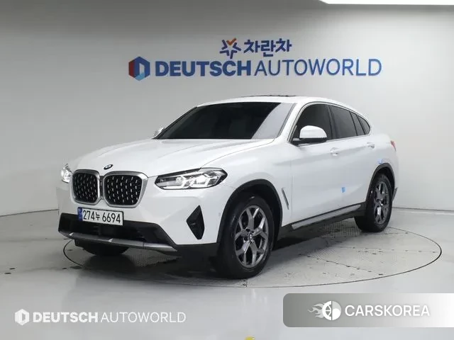 BMW X4 (G02) 2023 Белый из Кореи