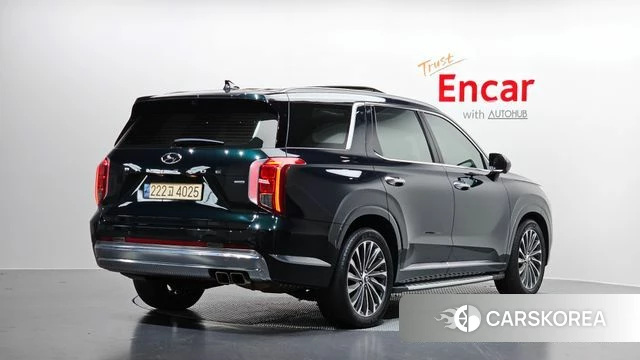 Hyundai The New Palisade 2023 Темно-зеленый из Кореи