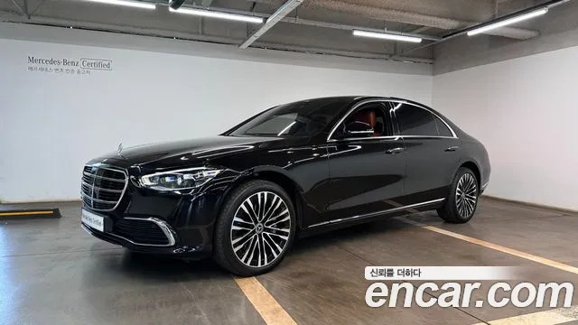 Mercedes-Benz S-Class W223 2022 Черный из Кореи