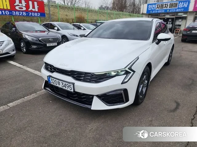 Kia The New K5 3rd generation 2024 Белый из Кореи