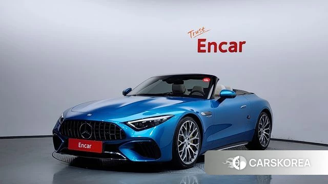 Mercedes-Benz SL-Class R232 2023 Синий из Кореи