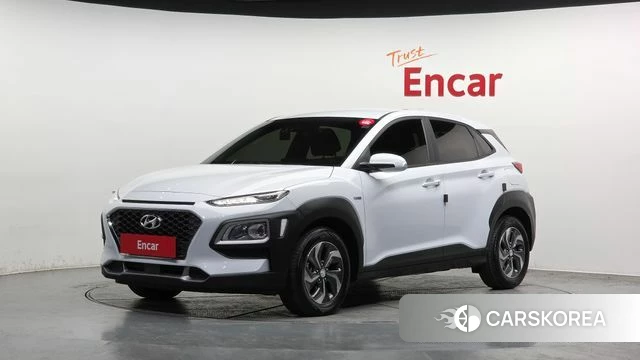 Hyundai Kona Hybrid 2020 Белый из Кореи