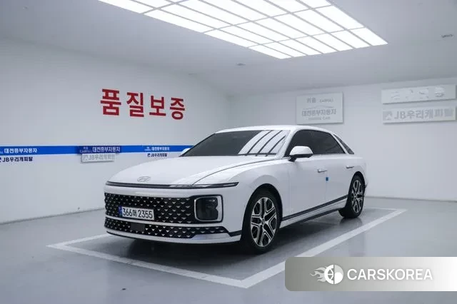 Hyundai Grandeur Hybrid (GN7) 2025 Белый из Кореи
