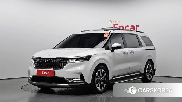 Kia Carnival 4th generation 2023 Белый из Кореи