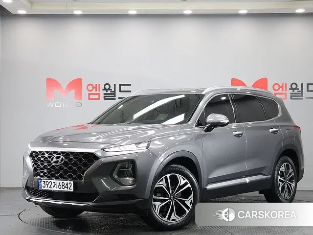 Hyundai Santa Fe TM 2020 Серый из Кореи