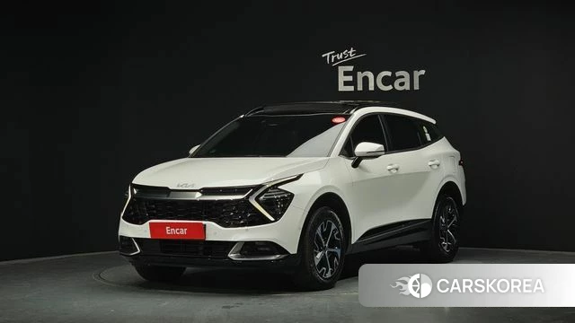 Kia Sportage 5th Generation Hybrid 2023 Белый из Кореи