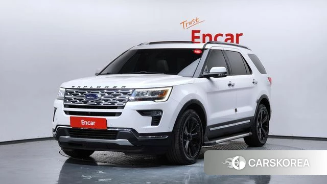 Ford Explorer 2018 Белый из Кореи