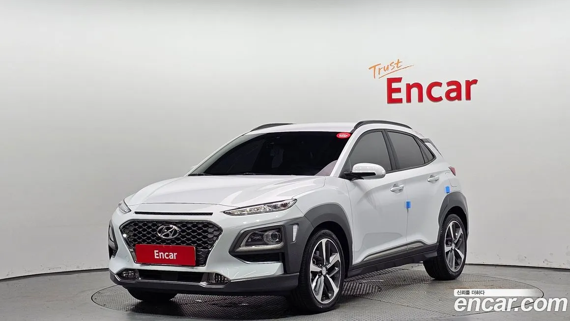 Hyundai Kona 2020 Белый из Кореи